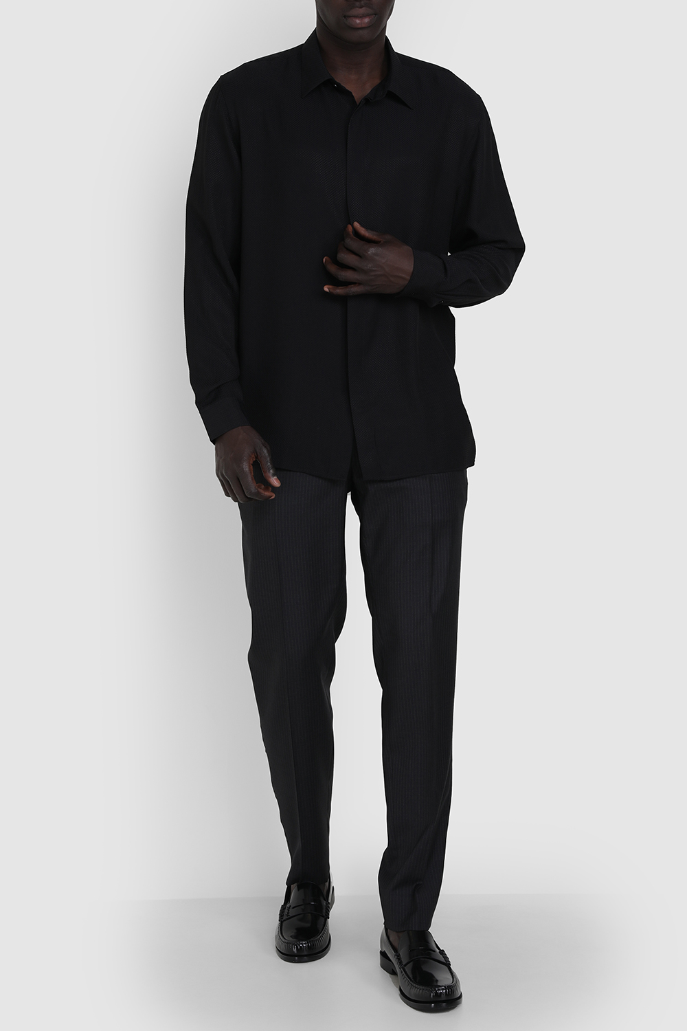חולצה מכופתרת SAINT LAURENT